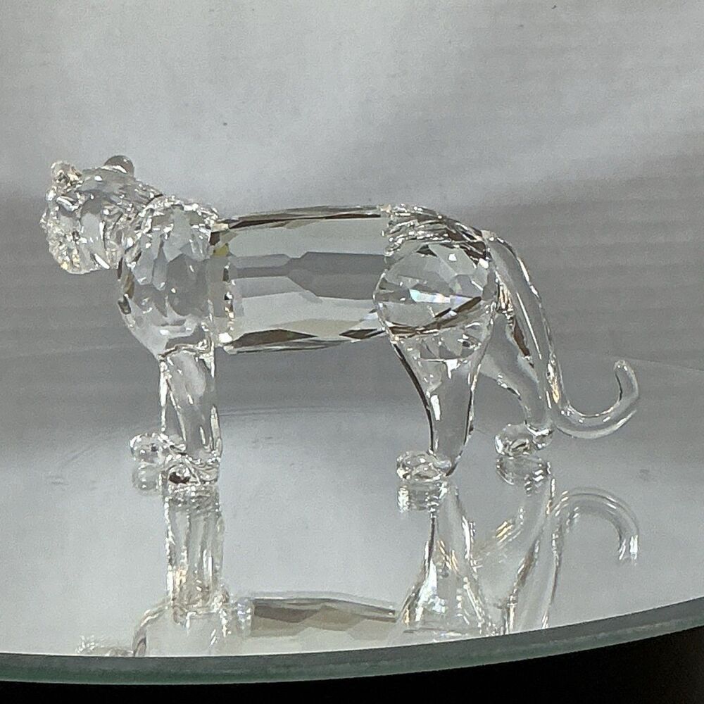 Swarovski TIGER Crystal Figurine Mint + Original Box + Cert220470 7610-003 - Picture 10 of 11